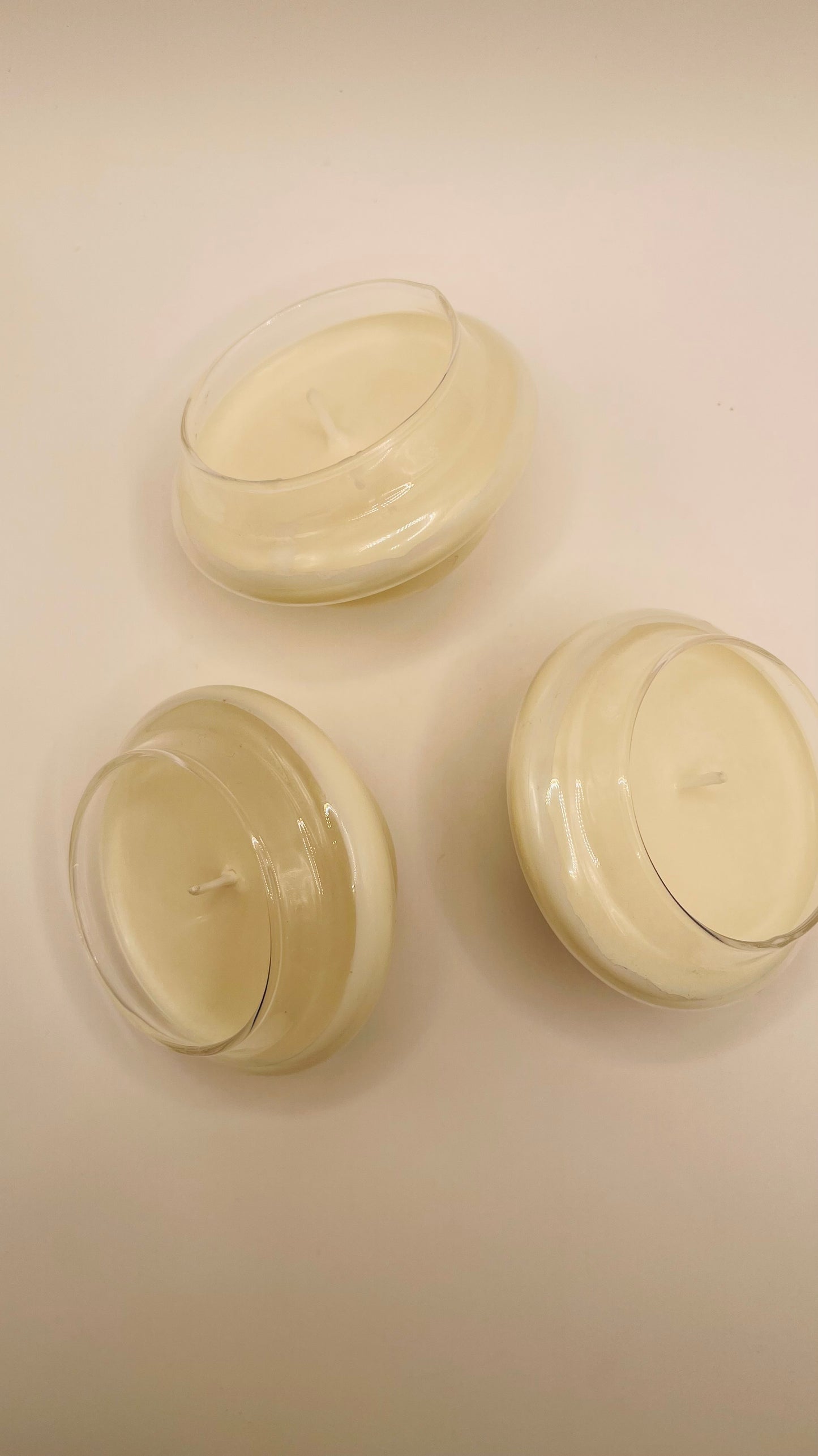 Set di 3 candele Galleggianti