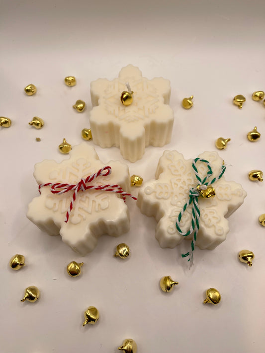Set Candele Fiocchi di Neve