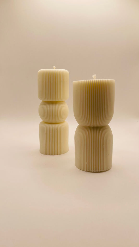 Set colonne di cera